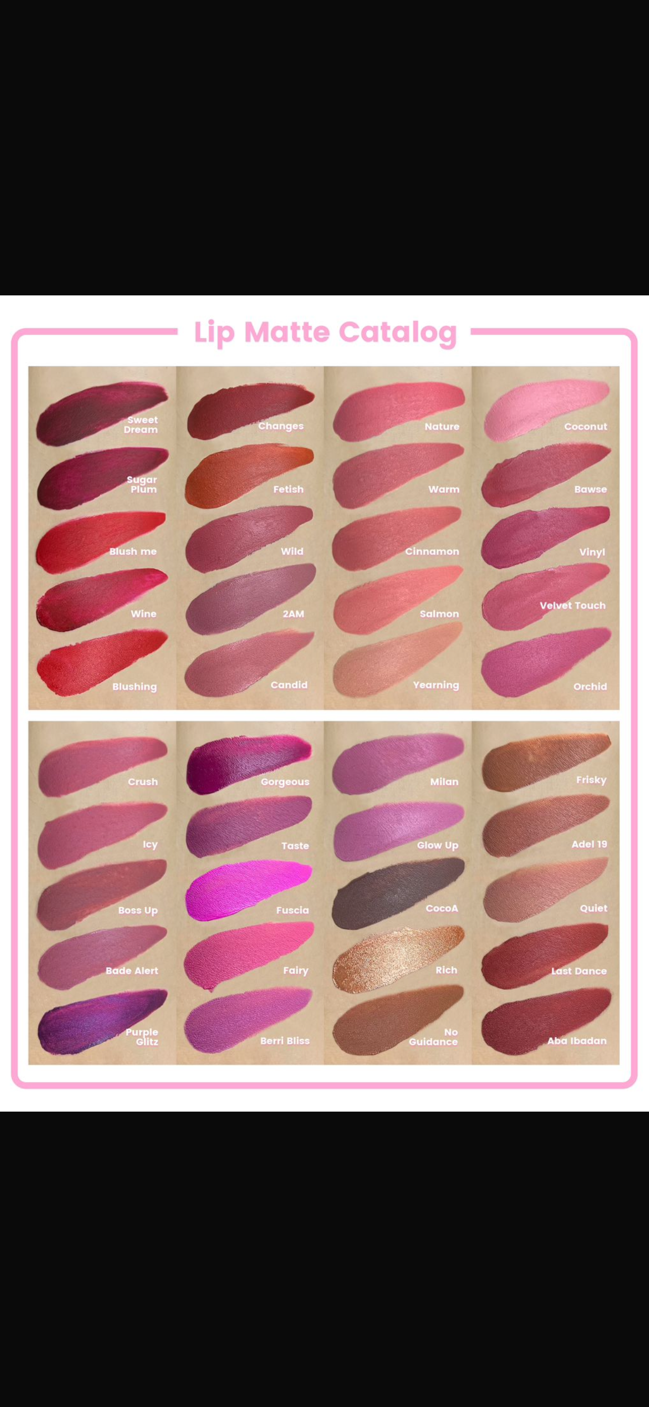 Lip gloss/Lip oil vendor